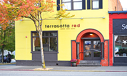 TERRACOTTA RED MODERN ASIAN BISTRO
