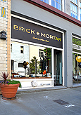 BRICK AND MORTAR SHOE STORE