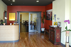 TERRACOTTA RED MODERN ASIAN BISTRO