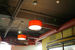 TERRACOTTA RED MODERN ASIAN BISTRO