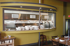 TERRACOTTA RED MODERN ASIAN BISTRO