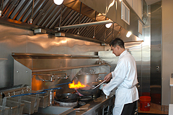 TERRACOTTA RED MODERN ASIAN BISTRO