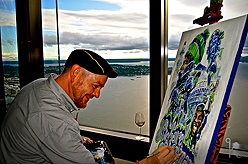 RICHARD SHERMAN DINNER AT THE COLUMBIA TOWER