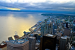 RICHARD SHERMAN DINNER AT THE COLUMBIA TOWER