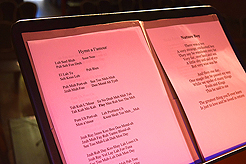 TIM CARSON AT THE LE FAUX PLAYHOUSE