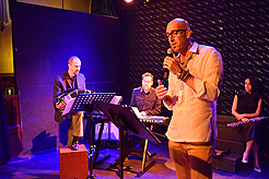 TIM CARSON AT THE LE FAUX PLAYHOUSE