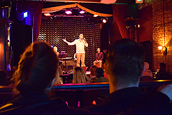 TIM CARSON AT THE LE FAUX PLAYHOUSE