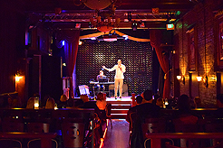 TIM CARSON AT THE LE FAUX PLAYHOUSE