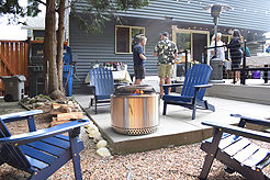 A GARDEN WEDDING RECEPTION