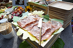 A GARDEN WEDDING RECEPTION