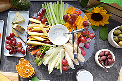 A GARDEN WEDDING RECEPTION