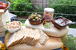 A GARDEN WEDDING RECEPTION