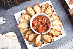 A GARDEN WEDDING RECEPTION