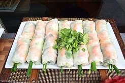 A GARDEN WEDDING RECEPTION