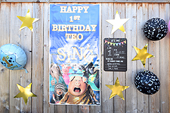 HAPPY FIRST BIRTHDAY