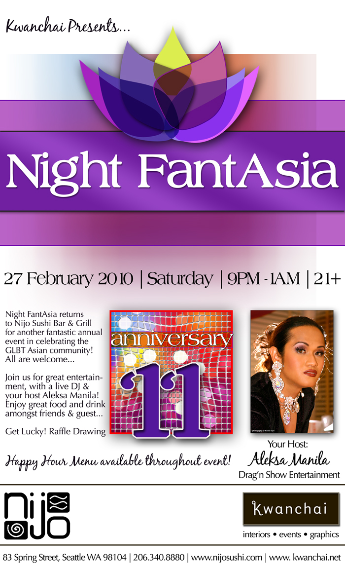 Kwanchai INVITES NIGHT FANTASIA - FEBRUARY 27TH